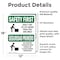 Signmission Safety Culture Sign, 12 in Width, Vinyl Decal, Rectangle, Bilingual OS-2PACK-SF-D-1218-L-10768 - alternate 2